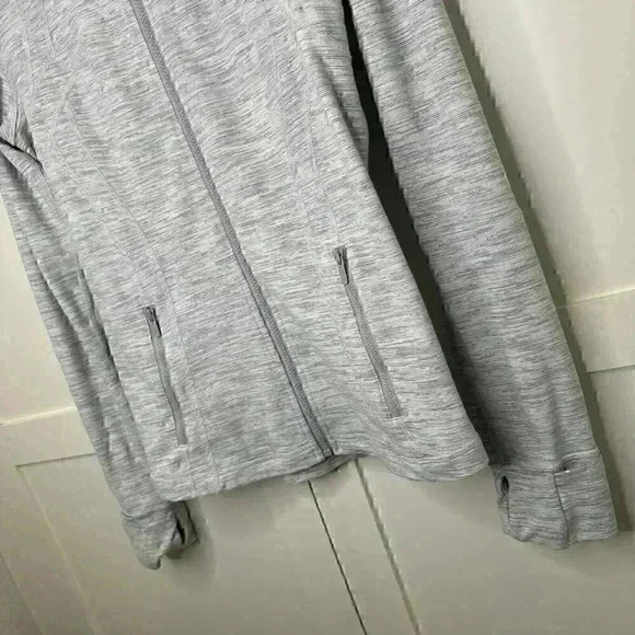 Lululemon Women’s Define Jacket in Wee Are From Space Ice Grey Alpine Size 12 - Picture 5 of 16